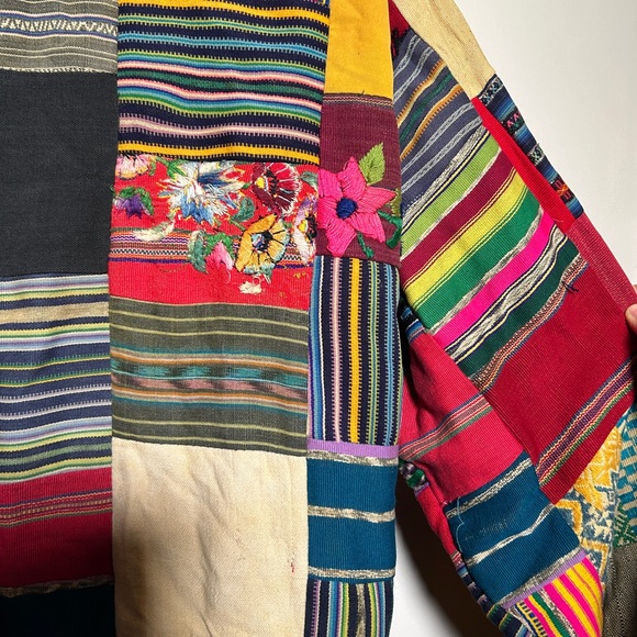 Colorful Handmade Patchwork Jacket - Picture 4 of 5